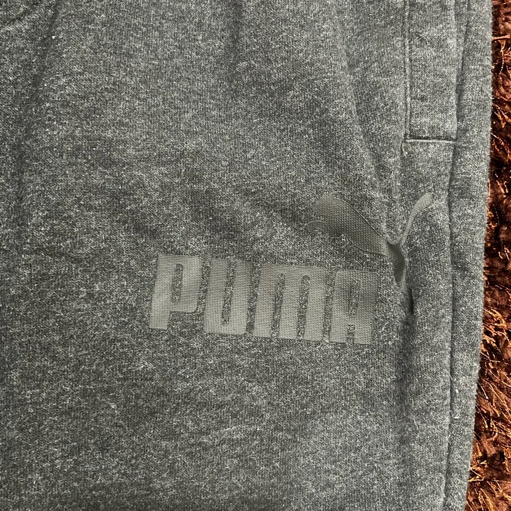 Puma Gray Heather Jogger Pants - Picture 2 of 5